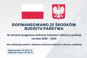 Informacja o dofinansowaniu ze środków budżetu państwa